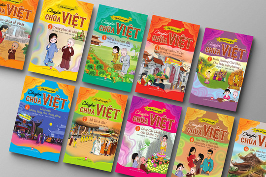 Tìm hiểu ''Chuyện chùa Việt'' qua sách tranh minh họa