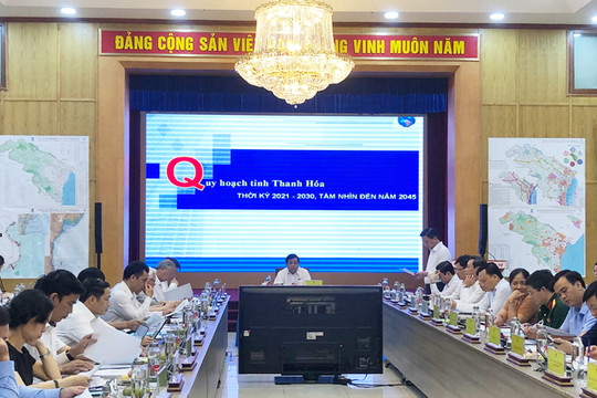 Thẩm định quy hoạch tỉnh Thanh Hóa