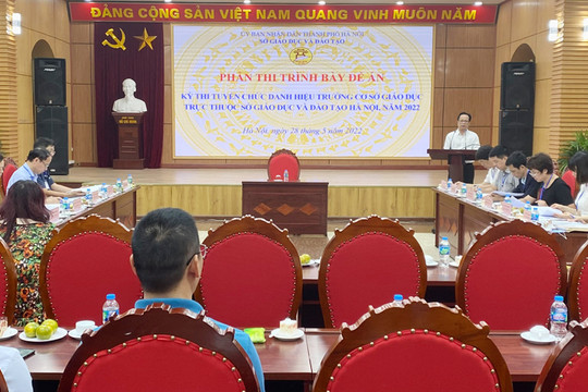 Hà Nội: 5 ứng viên thi tuyển chức danh hiệu trưởng