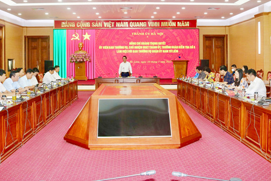 Việc thực hiện Chương trình số 01-CTr/TU của Thành ủy Hà Nội: Nhiều bài học kinh nghiệm quý