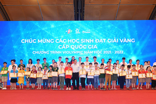7.455 học sinh đoạt giải cuộc thi Violympic năm học 2021-2022