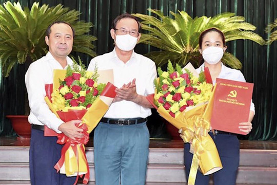 Bổ sung 2 nhân sự vào Ban Chấp hành Đảng bộ thành phố Hồ Chí Minh