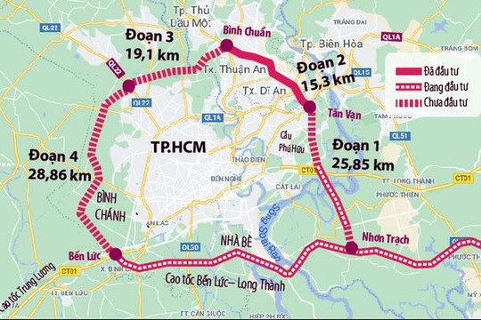 Đường Vành đai 3 thành phố Hồ Chí Minh: Sẵn sàng triển khai ngay sau khi Quốc hội thông qua