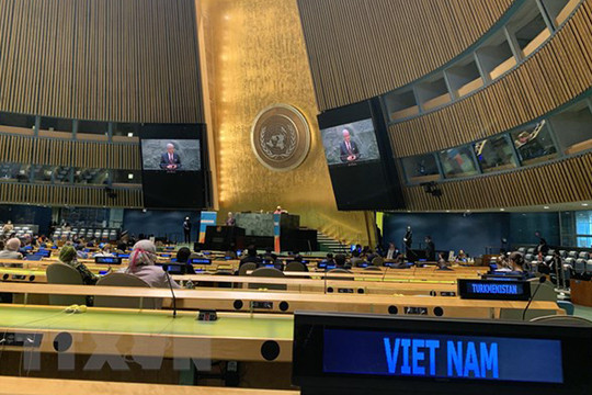 Việt Nam được bầu làm Phó Chủ tịch Đại hội đồng Liên hợp quốc khóa 77