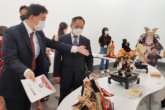 Khai mạc triển lãm ''NINGYÔ: Nghệ thuật và vẻ đẹp của búp bê Nhật Bản''