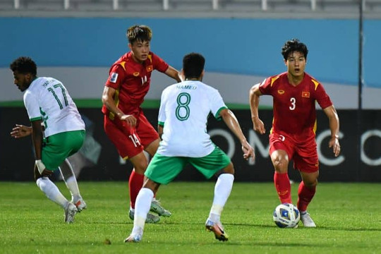 Thua U23 Saudi Arabia, U23 Việt Nam dừng bước tại tứ kết U23 châu Á 2022