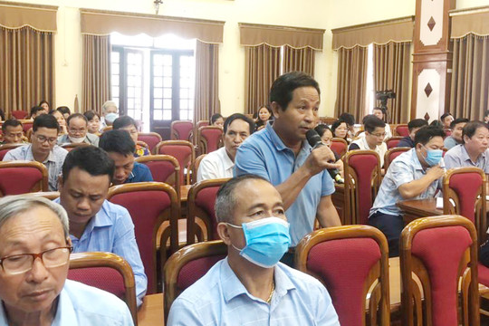 Lịch tiếp xúc cử tri của Tổ đại biểu HĐND thành phố quận Hoàn Kiếm