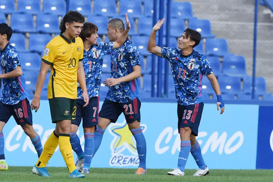 Thắng dễ U23 Australia, U23 Nhật Bản giành hạng ba Giải bóng đá U23 châu Á 2022