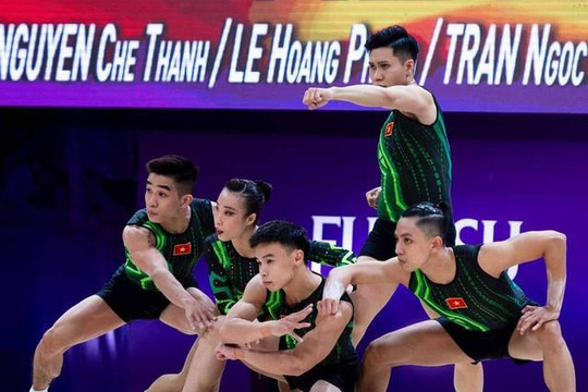 Việt Nam giành Huy chương vàng lịch sử Giải Aerobic vô địch thế giới 2022