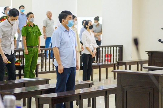 Xét xử phúc thẩm nội dung kháng cáo của bị cáo Nguyễn Đức Chung