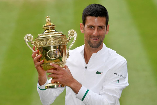 Novak Djokovic là hạt giống số 1 tại Wimbledon 2022