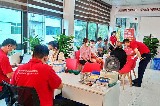 Khai trương điểm hiến máu cố định ngoại viện thứ 4 ở Hà Nội