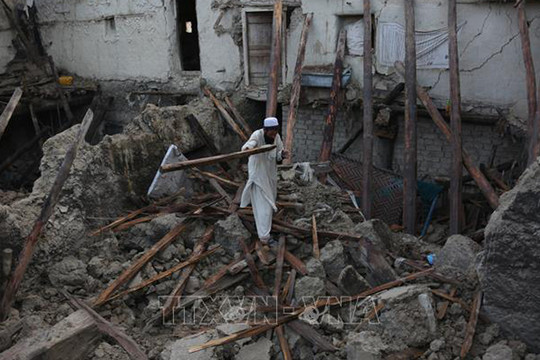 Lại xảy ra động đất ở Afghanistan, 5 người thiệt mạng