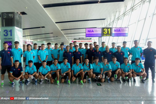 Đội tuyển U19 Việt Nam lên đường sang Indonesia dự Giải vô địch U19 Đông Nam Á 2022