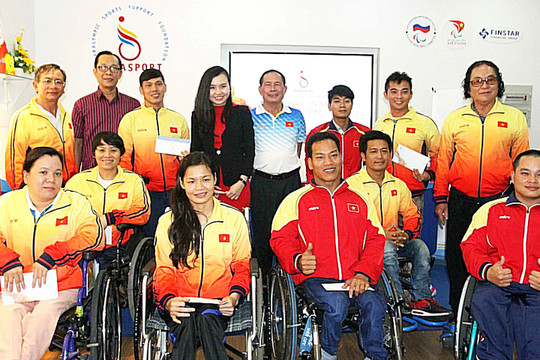 Đoàn thể thao người khuyết tật Việt Nam tham dự ASEAN Para Games 11 với 155 thành viên