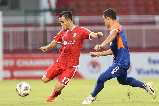 Thắng đậm Hougang United FC, Viettel FC vào bán kết khu vực AFC Cup 2022