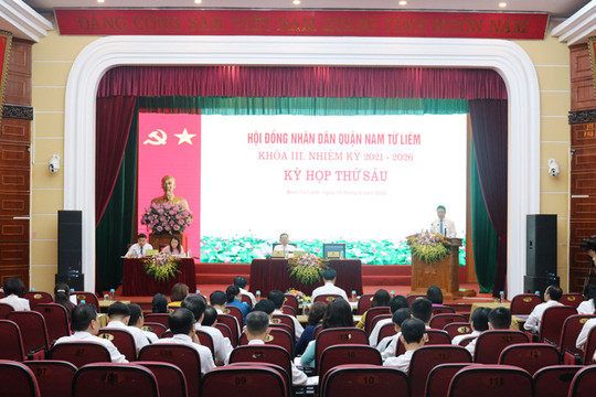 HĐND quận Nam Từ Liêm thông qua nhiều nghị quyết quan trọng