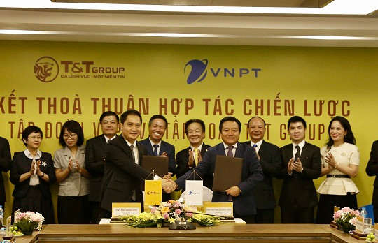 Tập đoàn T&T Group hợp tác chiến lược toàn diện với Tập đoàn VNPT