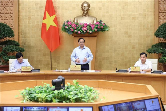 Thủ tướng Phạm Minh Chính chủ trì Hội nghị trực tuyến Chính phủ với các địa phương