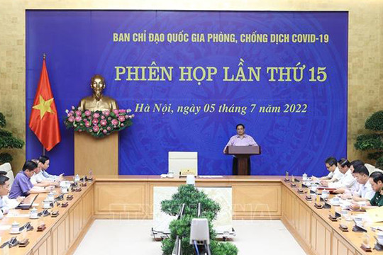 Thủ tướng Phạm Minh Chính: Phải phòng, chống dịch bệnh thật tốt để có điều kiện phát triển kinh tế - xã hội