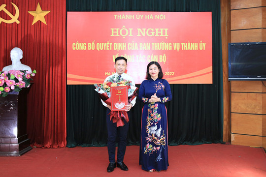 Đồng chí Nguyễn Thành Lợi giữ chức vụ Phó Tổng Biên tập được giao phụ trách Báo Hànộimới