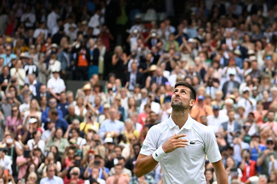 Wimbledon 2022: Novak Djokovic ngược dòng ở trận tứ kết