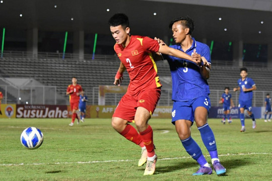 Hòa Thái Lan, U19 Việt Nam tiến thẳng vào bán kết U19 Đông Nam Á 2022