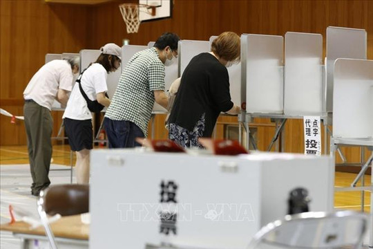 Nhật Bản tổ chức bầu cử Thượng viện