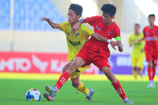 U13 Sông Lam Nghệ An lên ngôi vô địch Giải bóng đá thiếu niên toàn quốc 2022