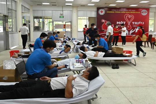 “Hiến máu nhân đạo” - chương trình được Vedan Việt Nam duy trì và phát huy
