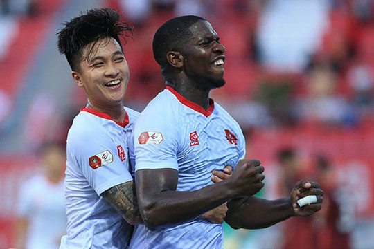 Rimario tỏa sáng, Hải Phòng FC trở lại ngôi đầu V-League 2022