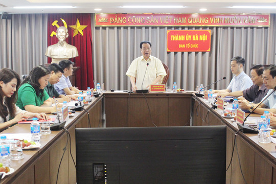 Ban Tổ chức Thành ủy Hà Nội đề xuất 3 sản phẩm ứng dụng từ 1 đề tài khoa học cấp thành phố