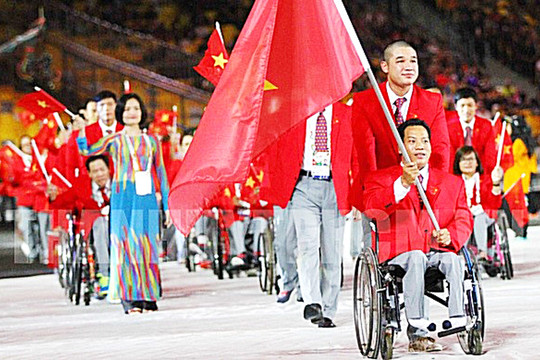 Đoàn thể thao người khuyết tật Việt Nam xuất quân dự ASEAN Para Games 11