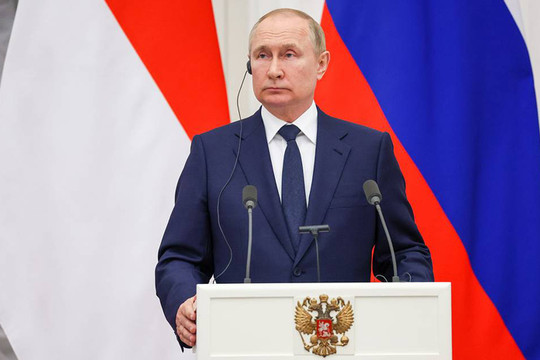 Tổng thống Vladimir Putin cảnh báo giá dầu thô sẽ tăng vọt nếu áp giá trần với dầu từ Nga