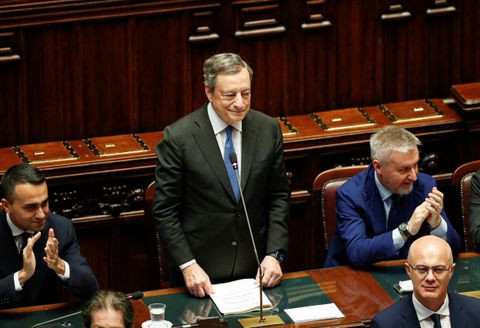 Tổng thống Italia chấp nhận đơn từ chức của Thủ tướng Mario Draghi