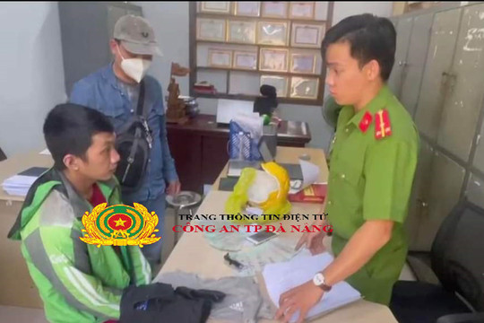 Bắt đối tượng giả tài xế xe công nghệ trộm 120 triệu đồng tại Đà Nẵng
