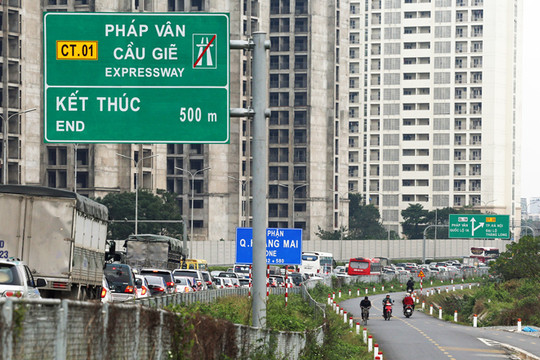 Cao tốc Pháp Vân - Cầu Giẽ phải sẵn sàng thu phí không dừng hoàn toàn từ ngày 1-8-2022