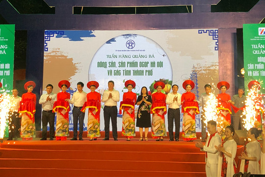 29 tỉnh, thành phố tham gia tuần hàng quảng bá nông sản, sản phẩm OCOP tại Hà Nội