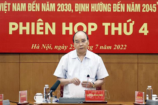 Chủ tịch nước Nguyễn Xuân Phúc chủ trì Phiên họp thứ 4 Ban Chỉ đạo xây dựng Nhà nước pháp quyền