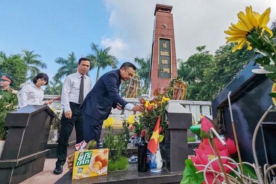 Chủ tịch UBND thành phố Hà Nội thăm, tặng quà thương binh trên địa bàn huyện Thanh Trì