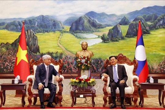 Cùng vun đắp, gìn giữ quan hệ hữu nghị vĩ đại, đoàn kết đặc biệt Việt Nam - Lào