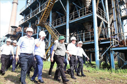 Thủ tướng Phạm Minh Chính: Phải có câu trả lời dứt điểm về dự án mở rộng giai đoạn 2 Nhà máy Gang thép Thái Nguyên
