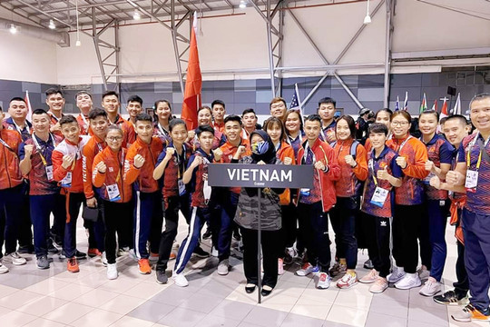 Pencak silat Việt Nam giành 6 Huy chương vàng tại Giải vô địch thế giới