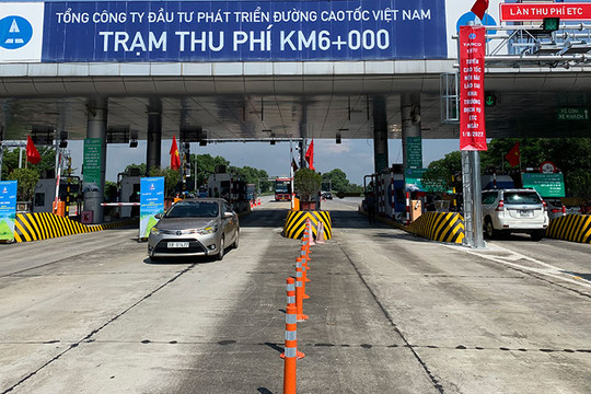 Bắt đầu thu phí tự động không dừng tuyến cao tốc Nội Bài - Lào Cai