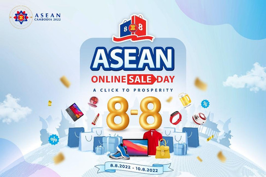 Từ hôm nay diễn ra chương trình Ngày mua sắm trực tuyến ASEAN 2022