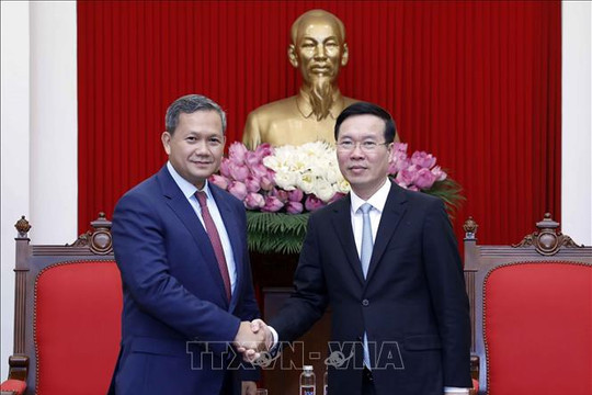 Thường trực Ban Bí thư Võ Văn Thưởng: Việt Nam - Campuchia sẽ luôn đoàn kết giúp đỡ lẫn nhau