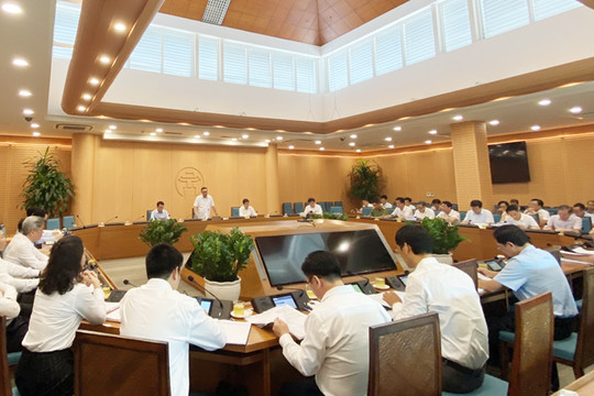 Ban hành Quy chế làm việc của Ban Cán sự đảng UBND thành phố Hà Nội