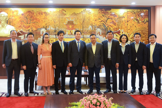Hà Nội luôn tạo điều kiện để các doanh nghiệp Hàn Quốc tới hợp tác và đầu tư