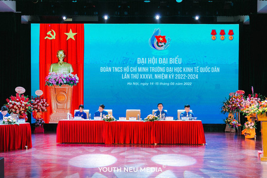 Đồng chí Vũ Trí Tuấn được bầu làm Bí thư Đoàn Trường Đại học Kinh tế quốc dân