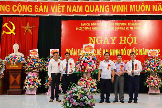 Mê Linh tổ chức "Ngày hội toàn dân bảo vệ an ninh Tổ quốc" năm 2022